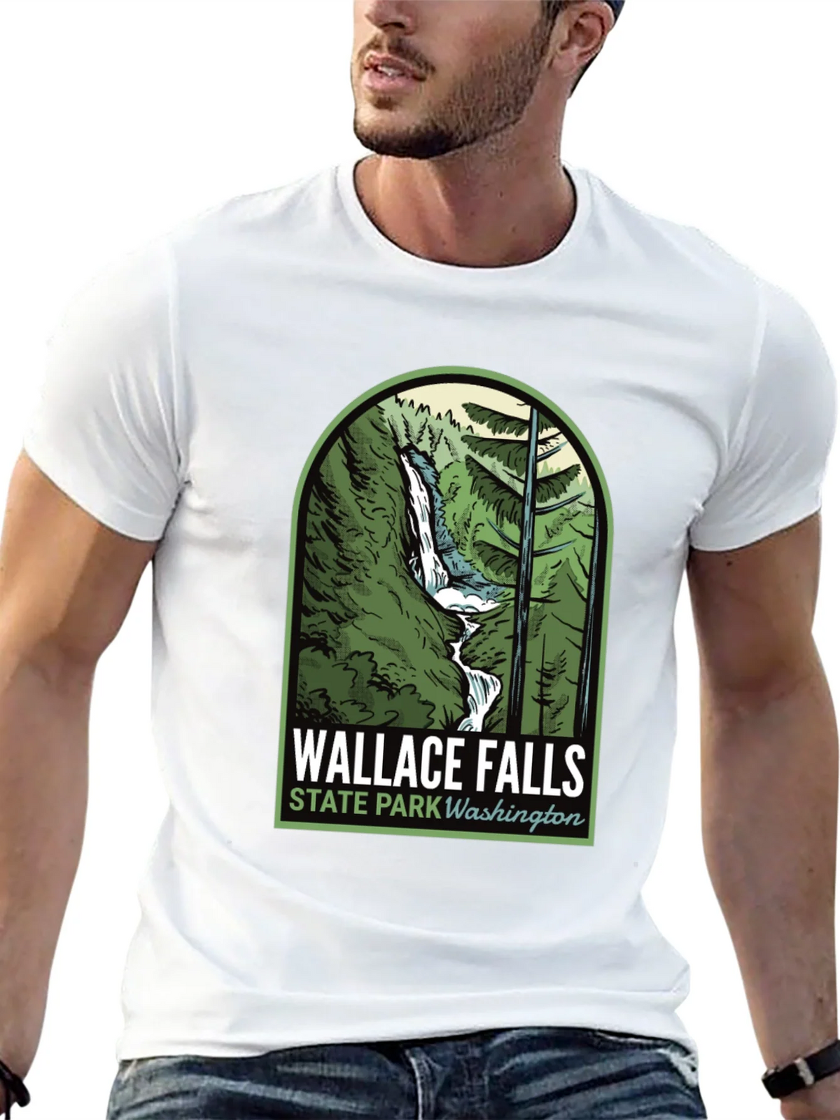 Wallace Falls State Park T-Shirt product image 4