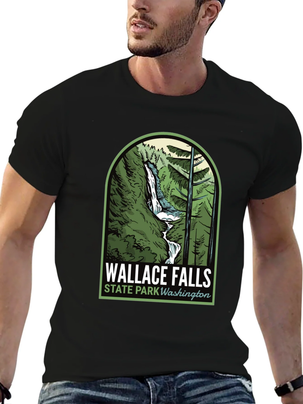 Wallace Falls State Park T-Shirt product image 9