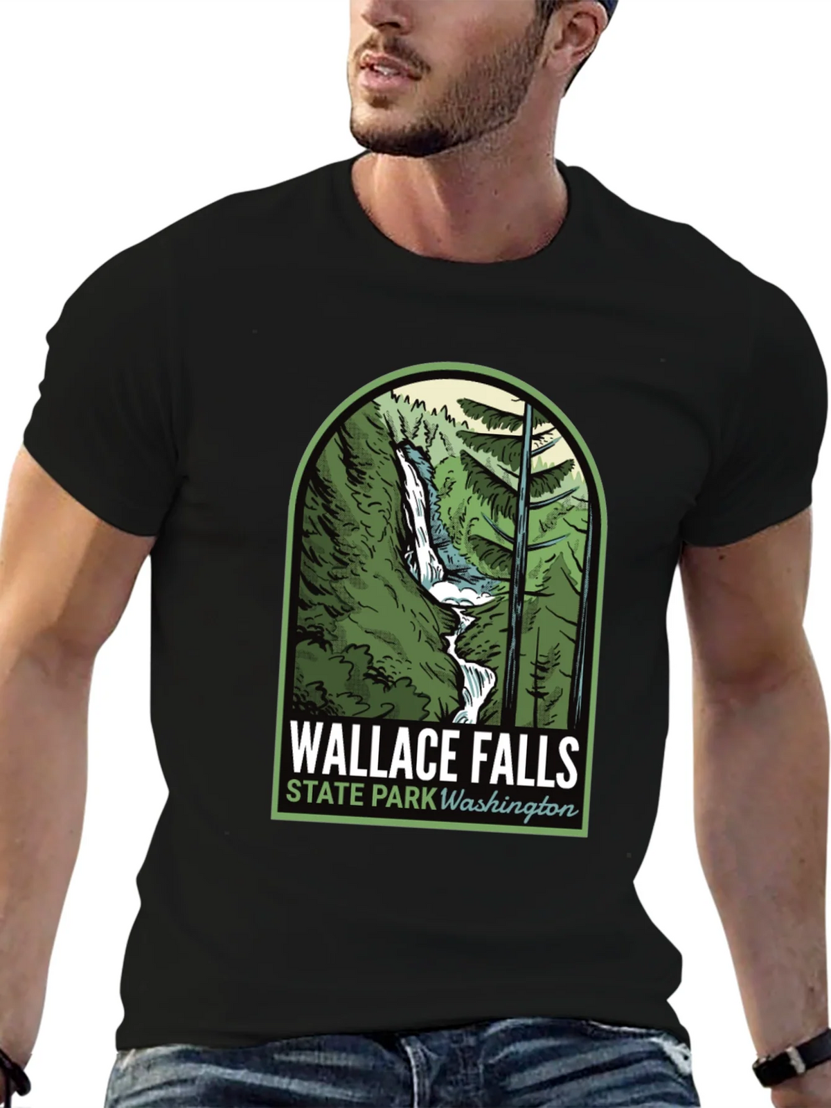 Wallace Falls State Park T-Shirt product image 9