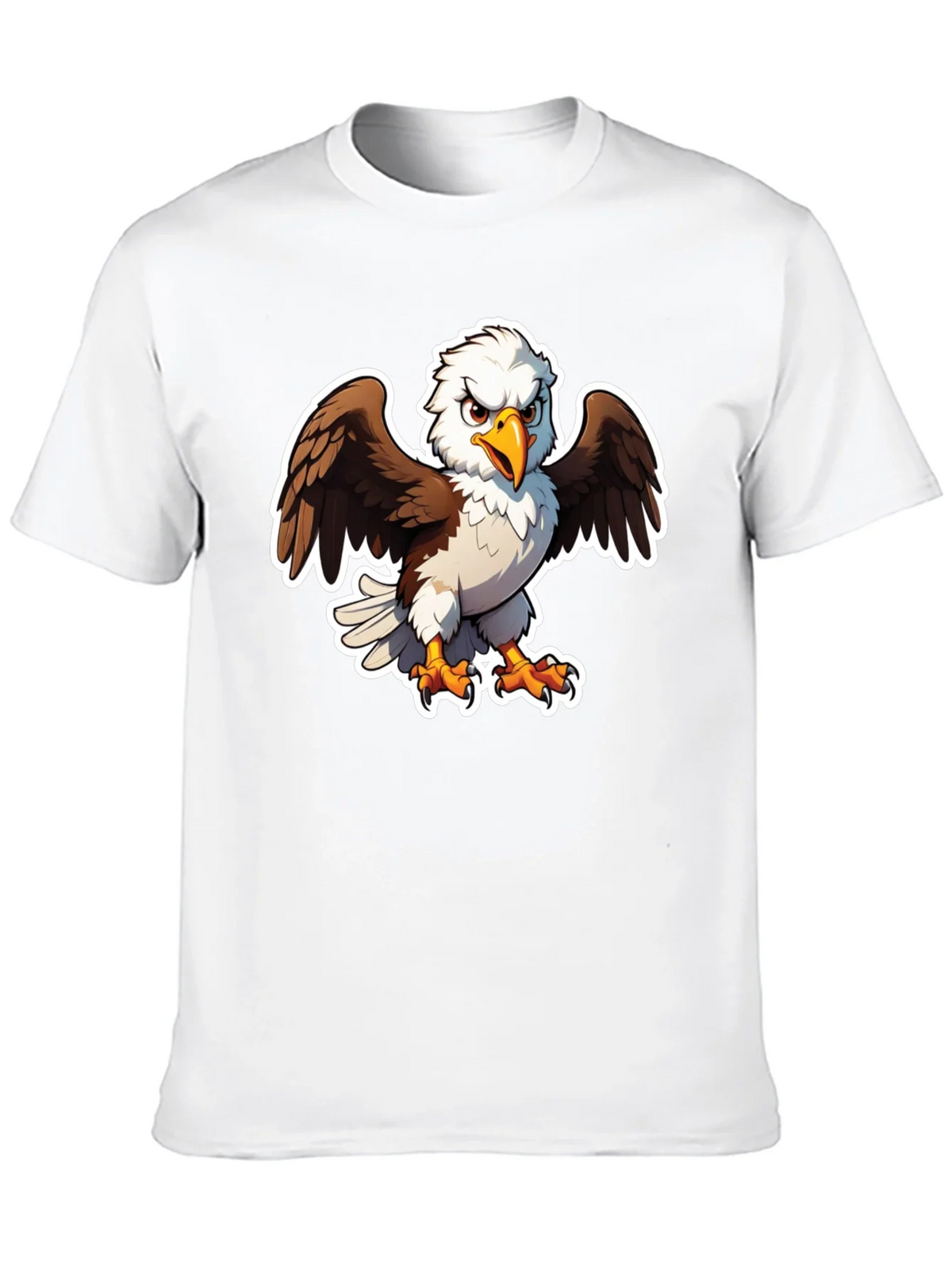 Bald Eagle Graphic Tee - Black Casual Shirt product image 9