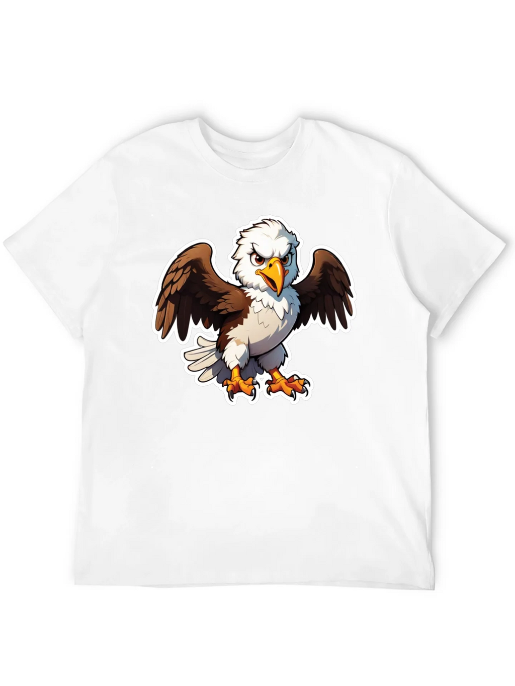 Bald Eagle Graphic Tee - Black Casual Shirt product image 11
