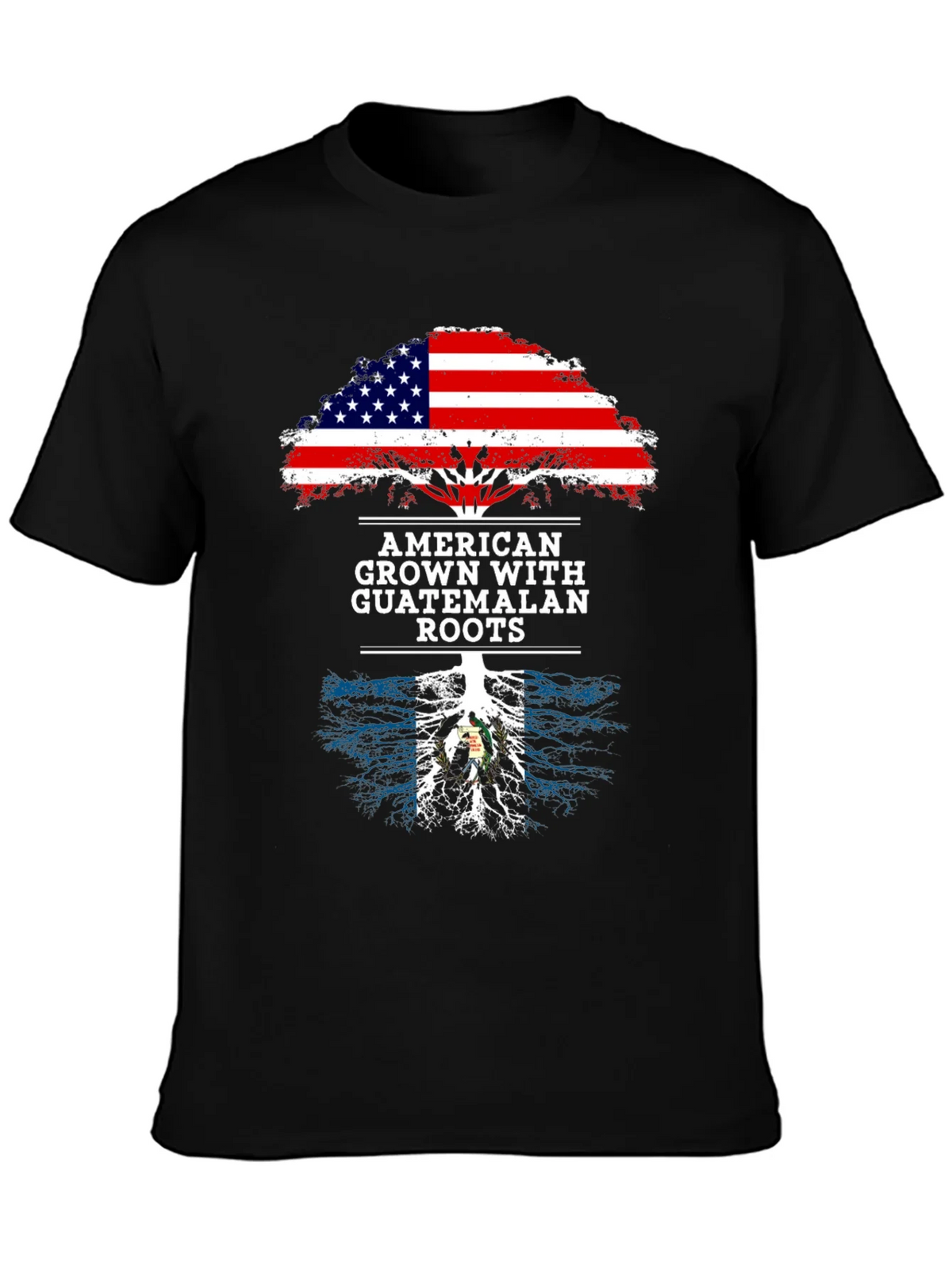American Grown with Guatemalan Roots T-Shirt product image 6