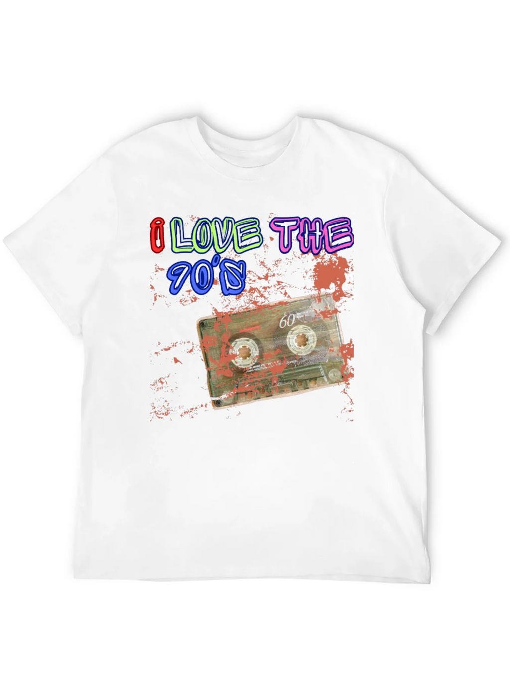 I Love the 70s Retro Cassette Graphic Tee product image 3
