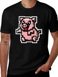 Pixel Pig T-Shirt - Cute Retro Gaming Tee product image 1