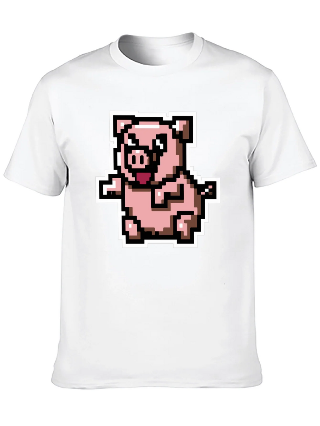 Pixel Pig T-Shirt - Cute Retro Gaming Tee product image 12