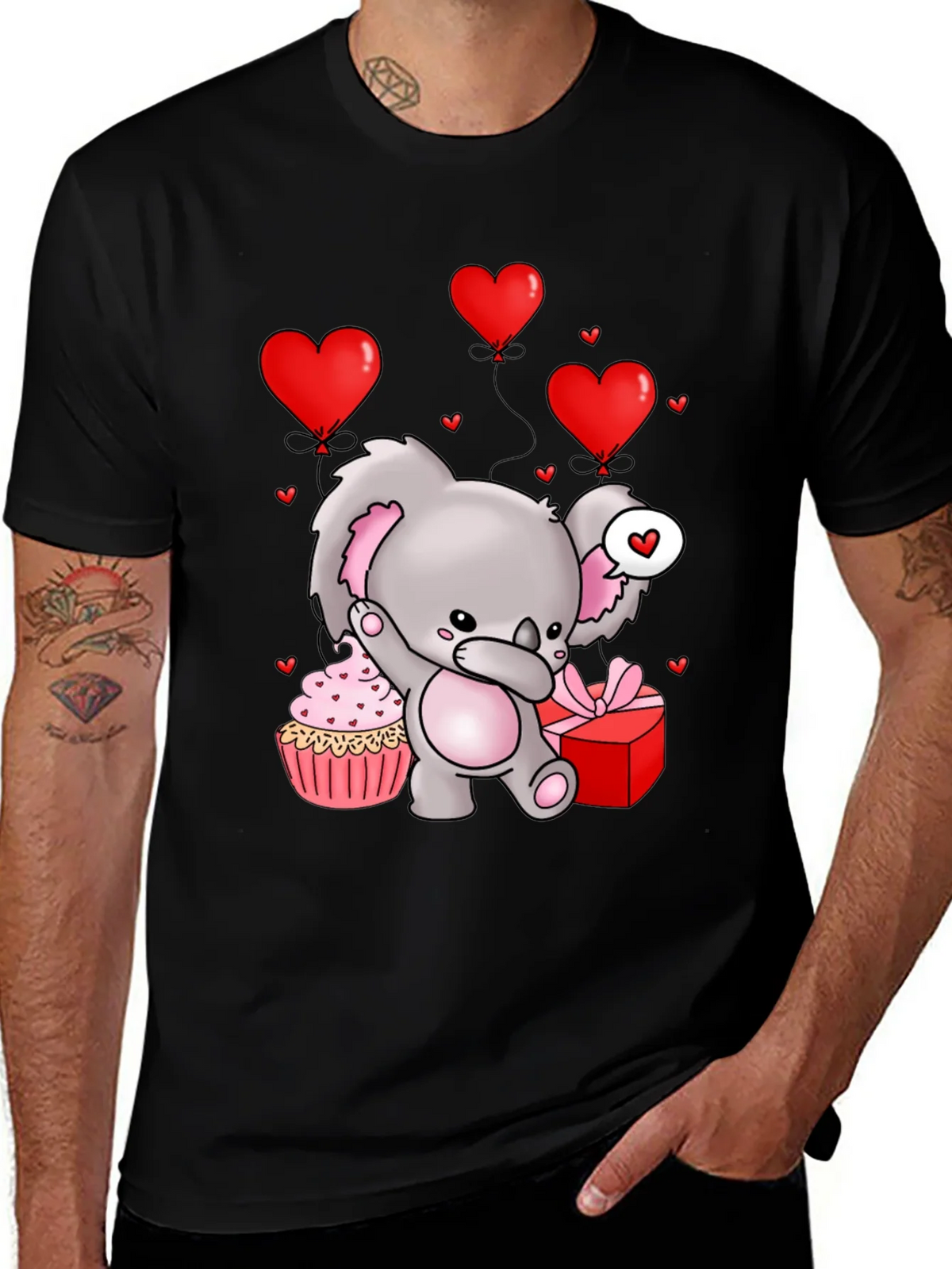 Valentines Day Koala T-Shirt product image 1
