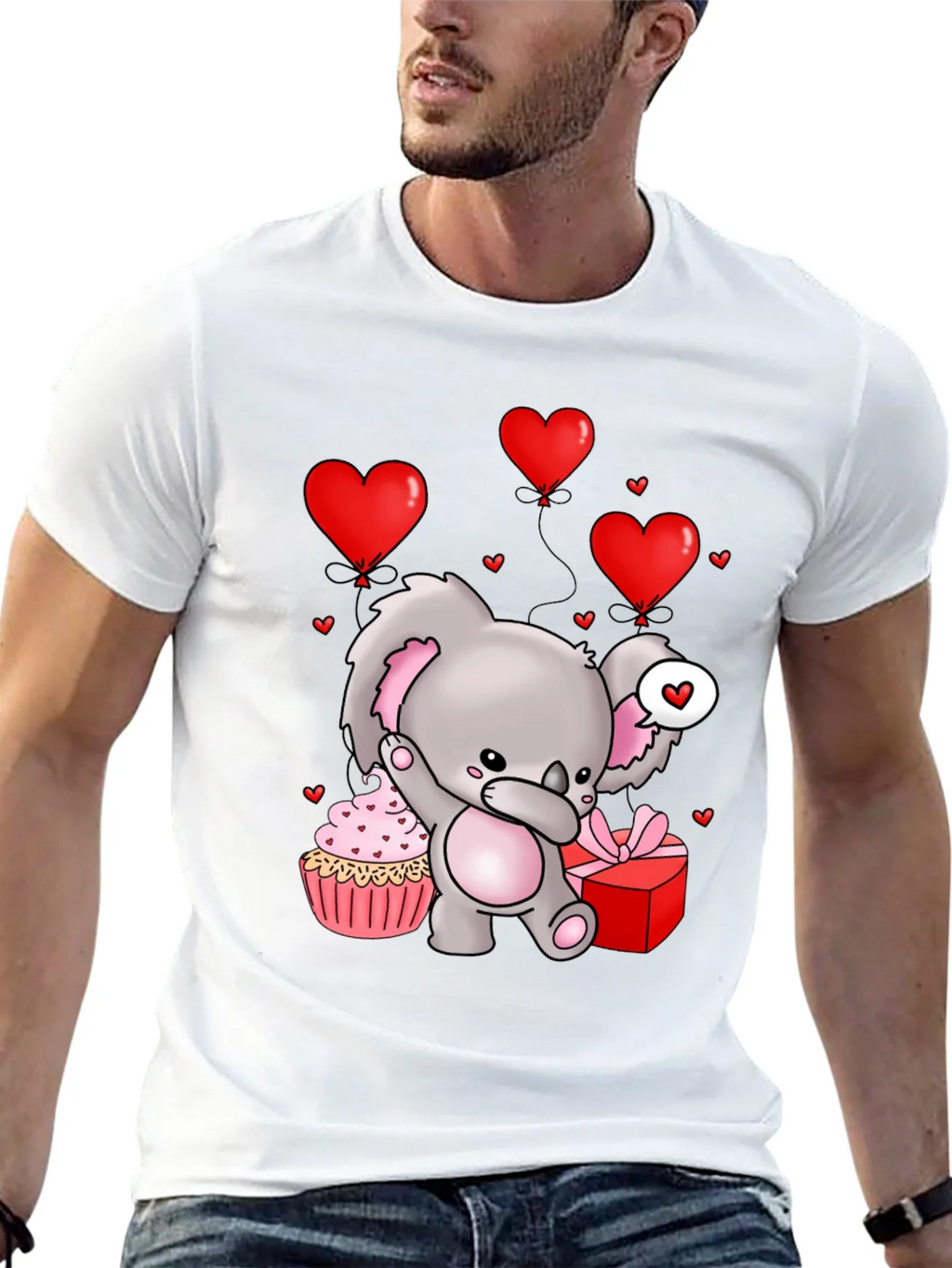 Valentines Day Koala T-Shirt product image 4