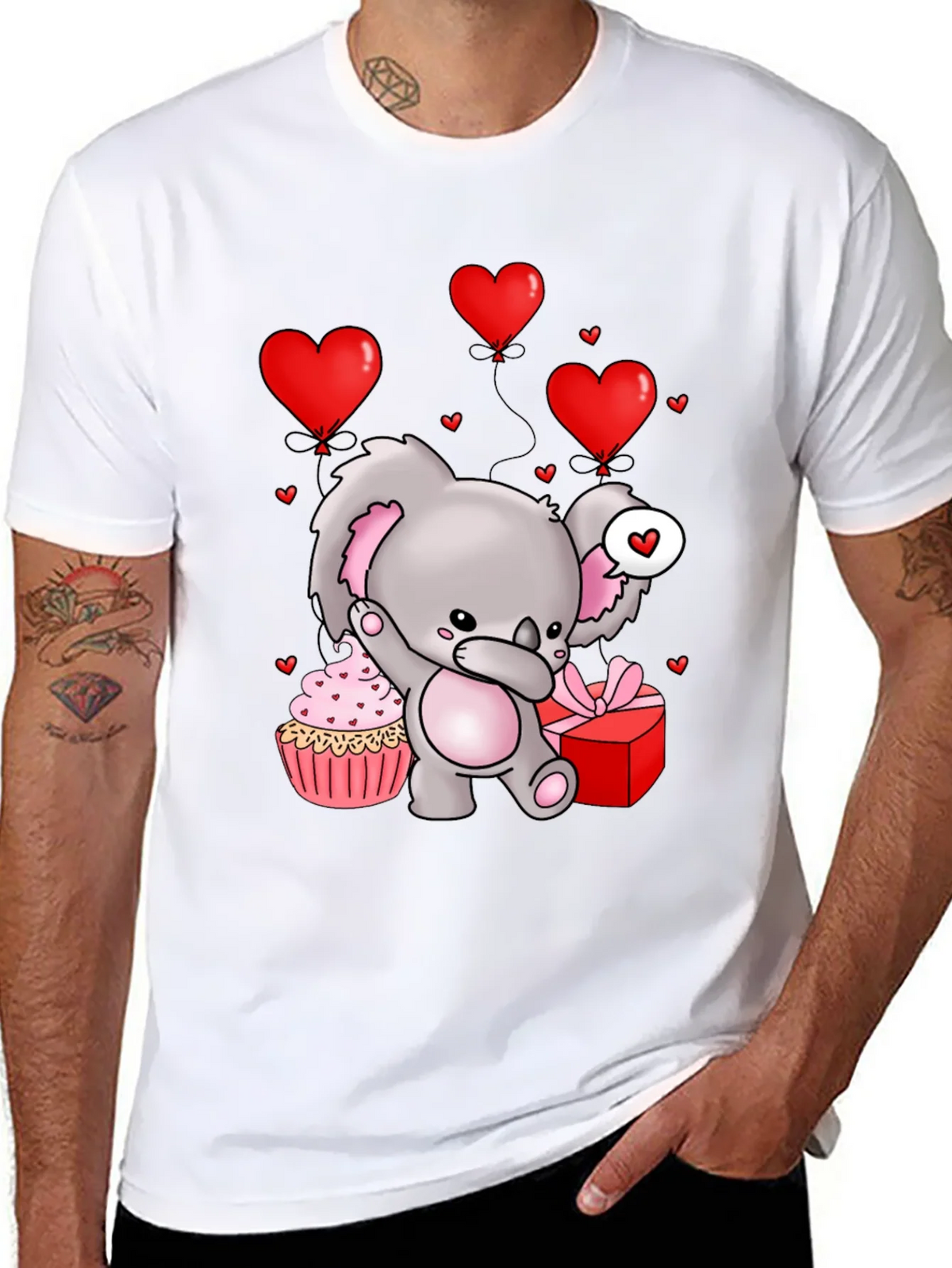 Valentines Day Koala T-Shirt product image 10