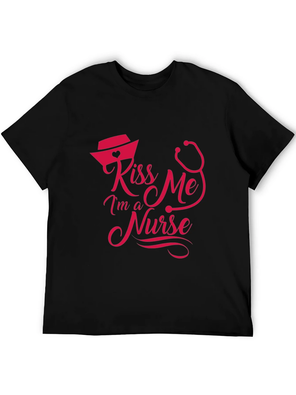 Kiss Me Im a Nurse T-Shirt product image 8