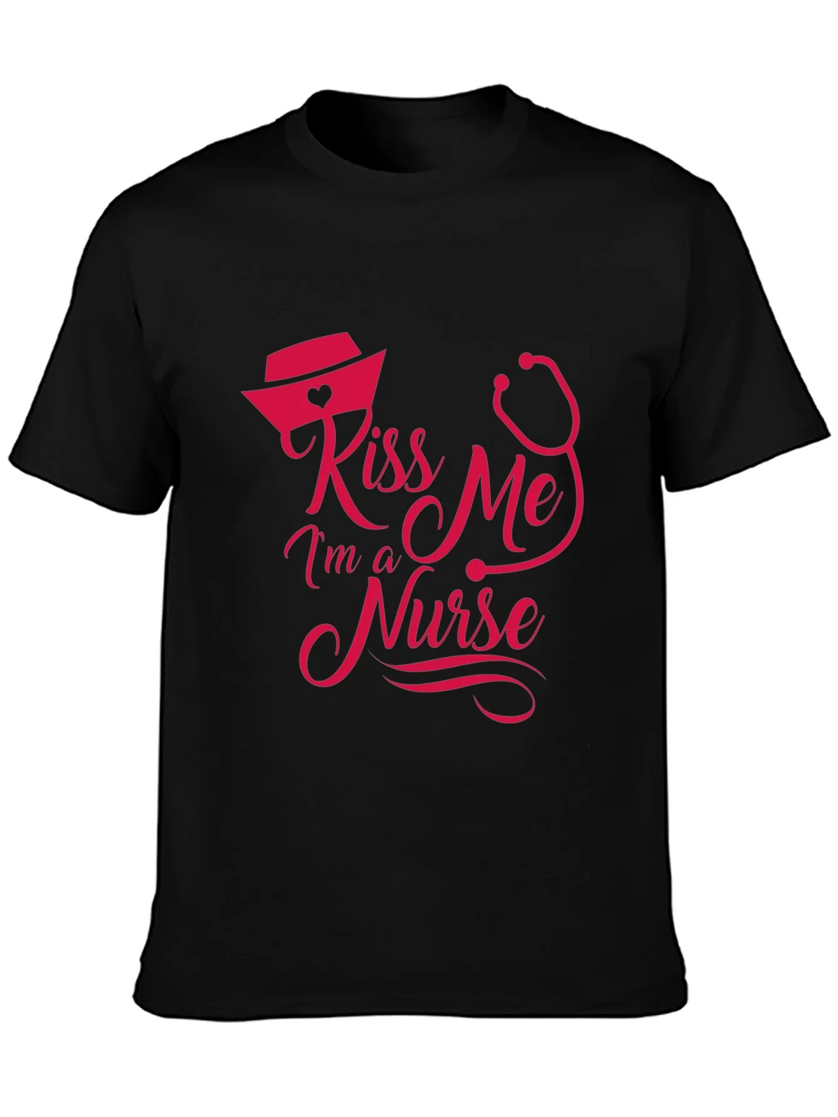 Kiss Me Im a Nurse T-Shirt product image 6