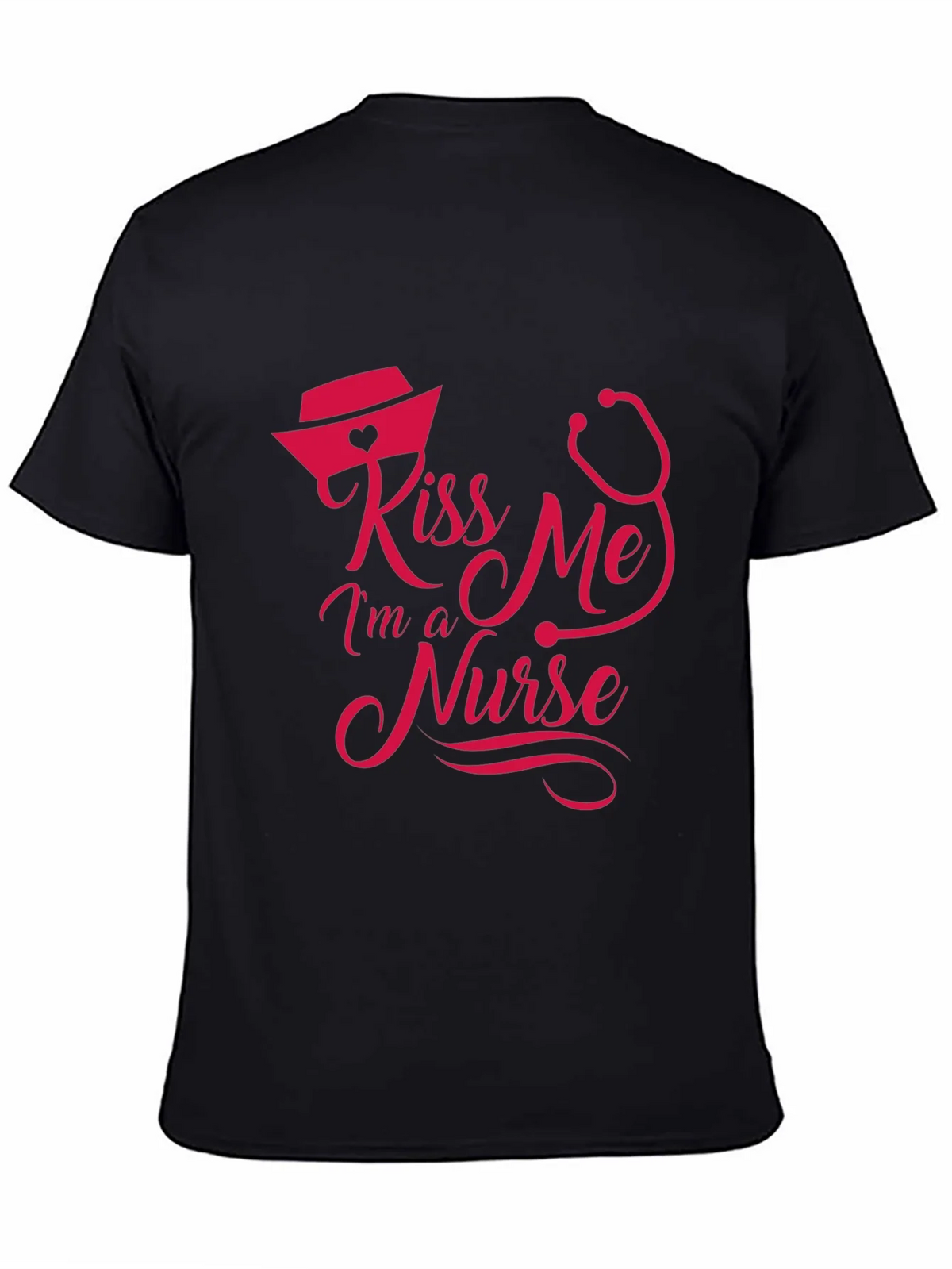 Kiss Me Im a Nurse T-Shirt product image 7