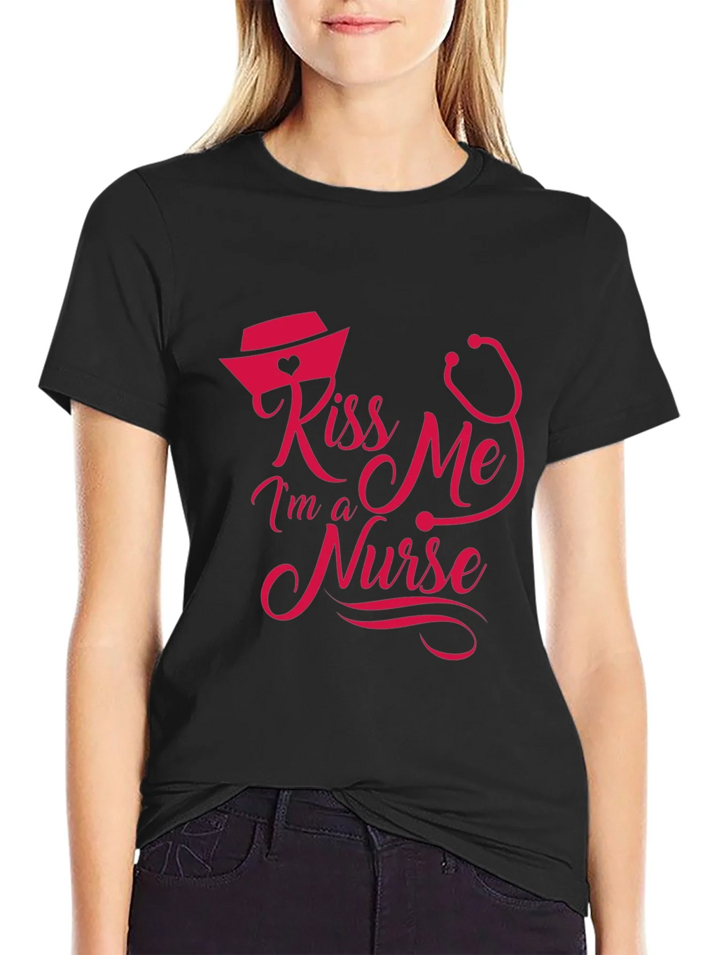 Kiss Me Im a Nurse T-Shirt product image 5