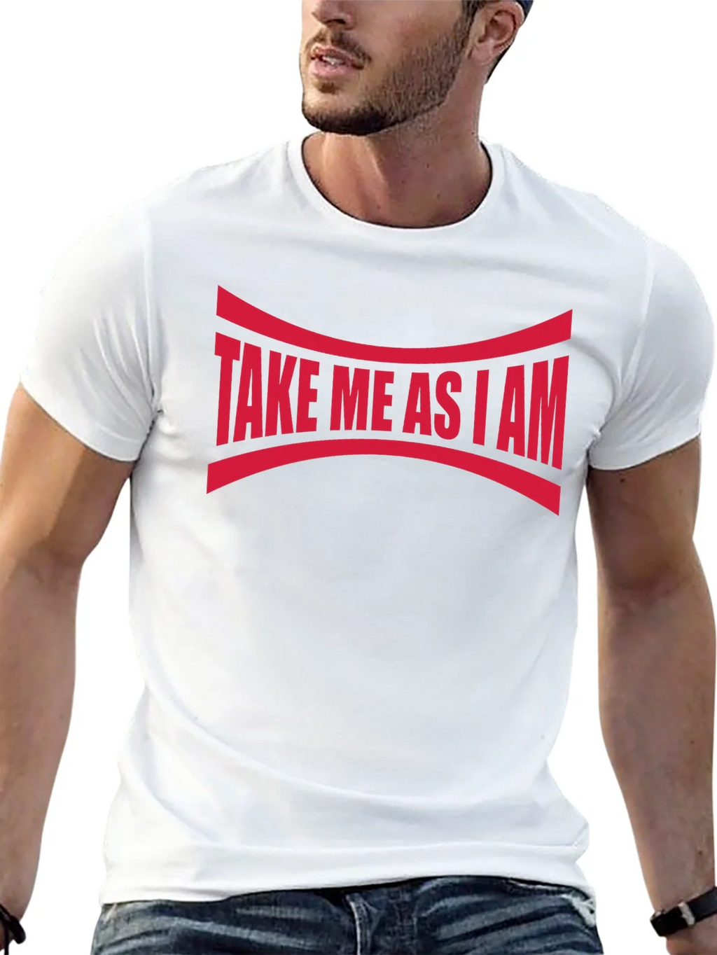 Take Me As I Am Graphic Tee product image 4