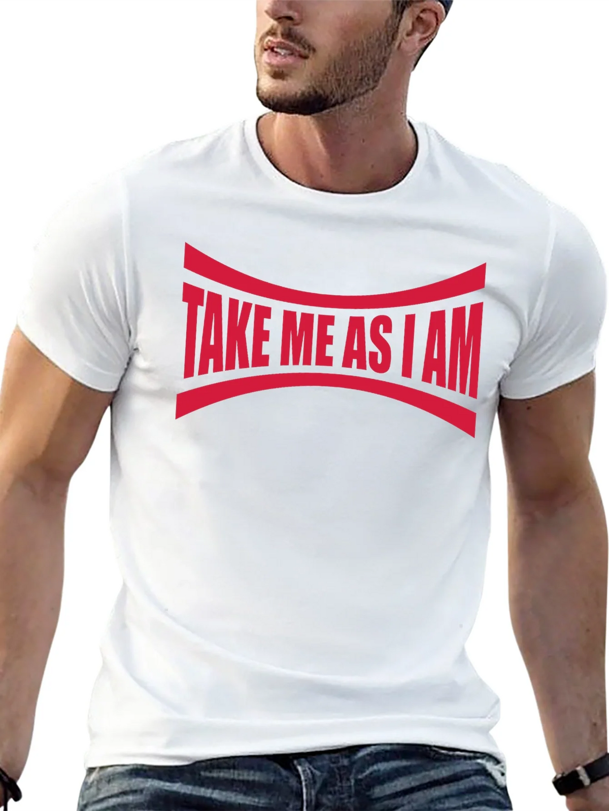Take Me As I Am Graphic Tee product image 4