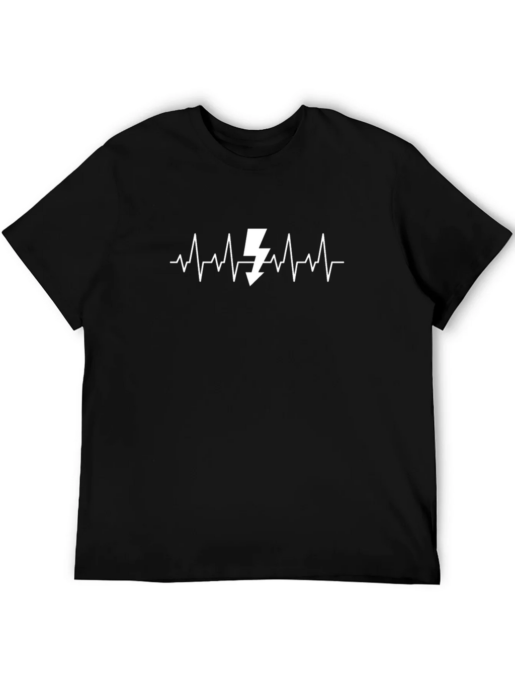 Electric Heartbeat T-Shirt - Black product image 8