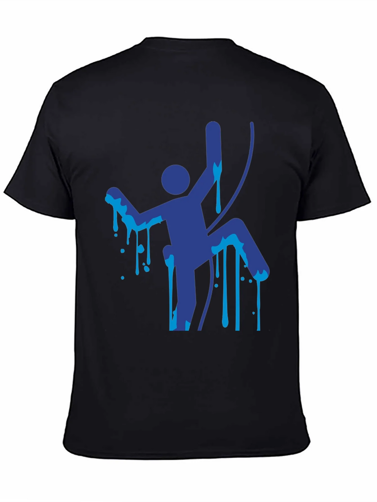 Climbing Man Graphic Tee - Unique Design product image 2