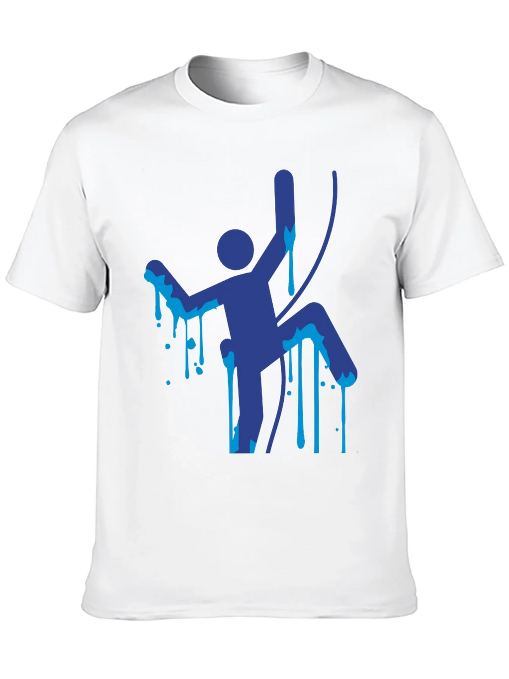 Climbing Man Graphic Tee - Unique Design product image 5