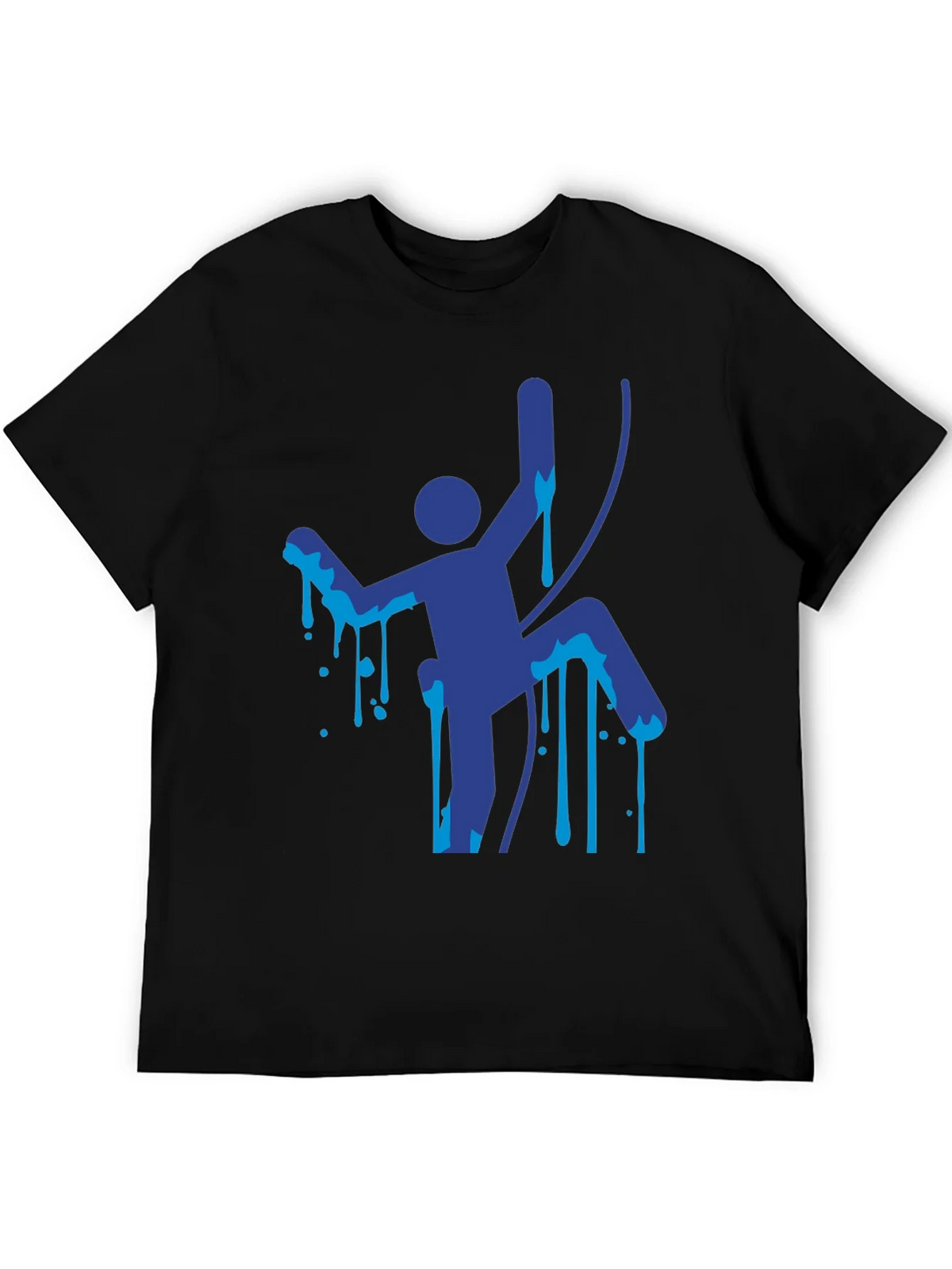Climbing Man Graphic Tee - Unique Design product image 3