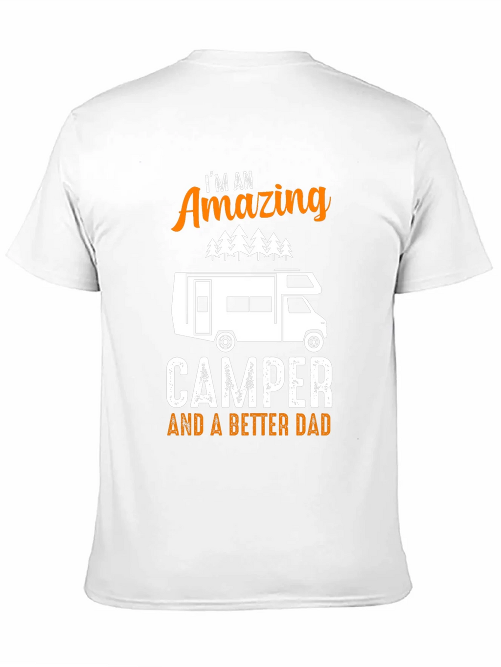 Amazing Camper Dad Graphic Tee product image 2