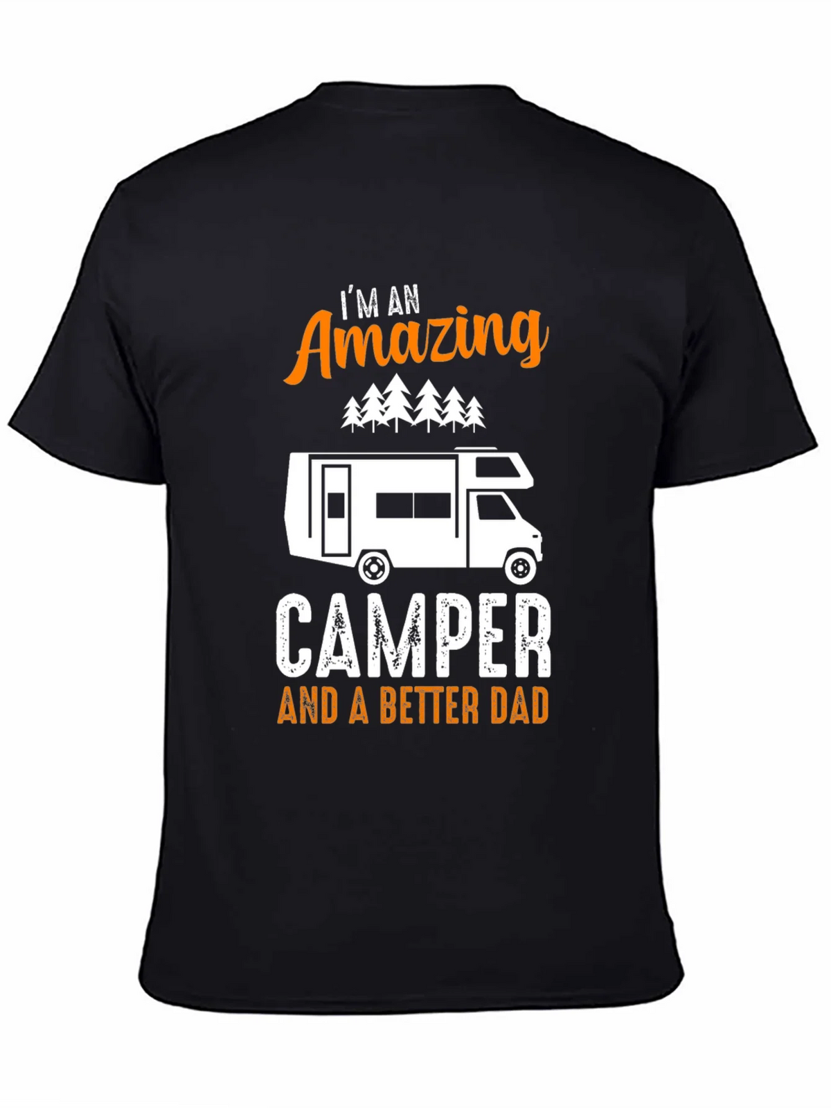 Amazing Camper Dad Graphic Tee product image 7