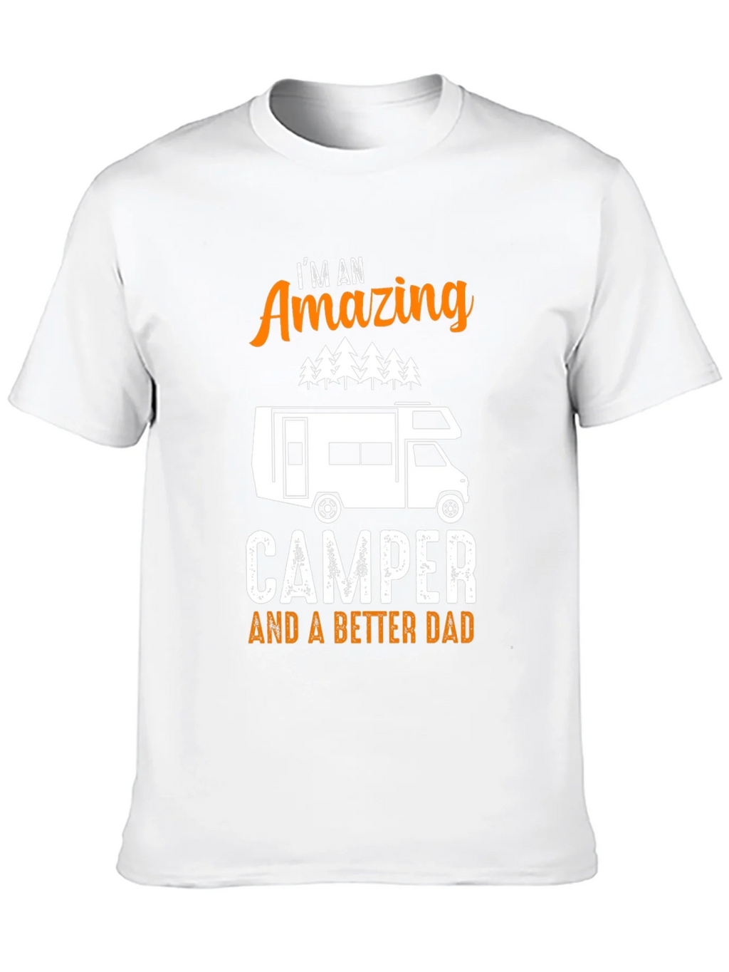 Amazing Camper Dad Graphic Tee product image 12