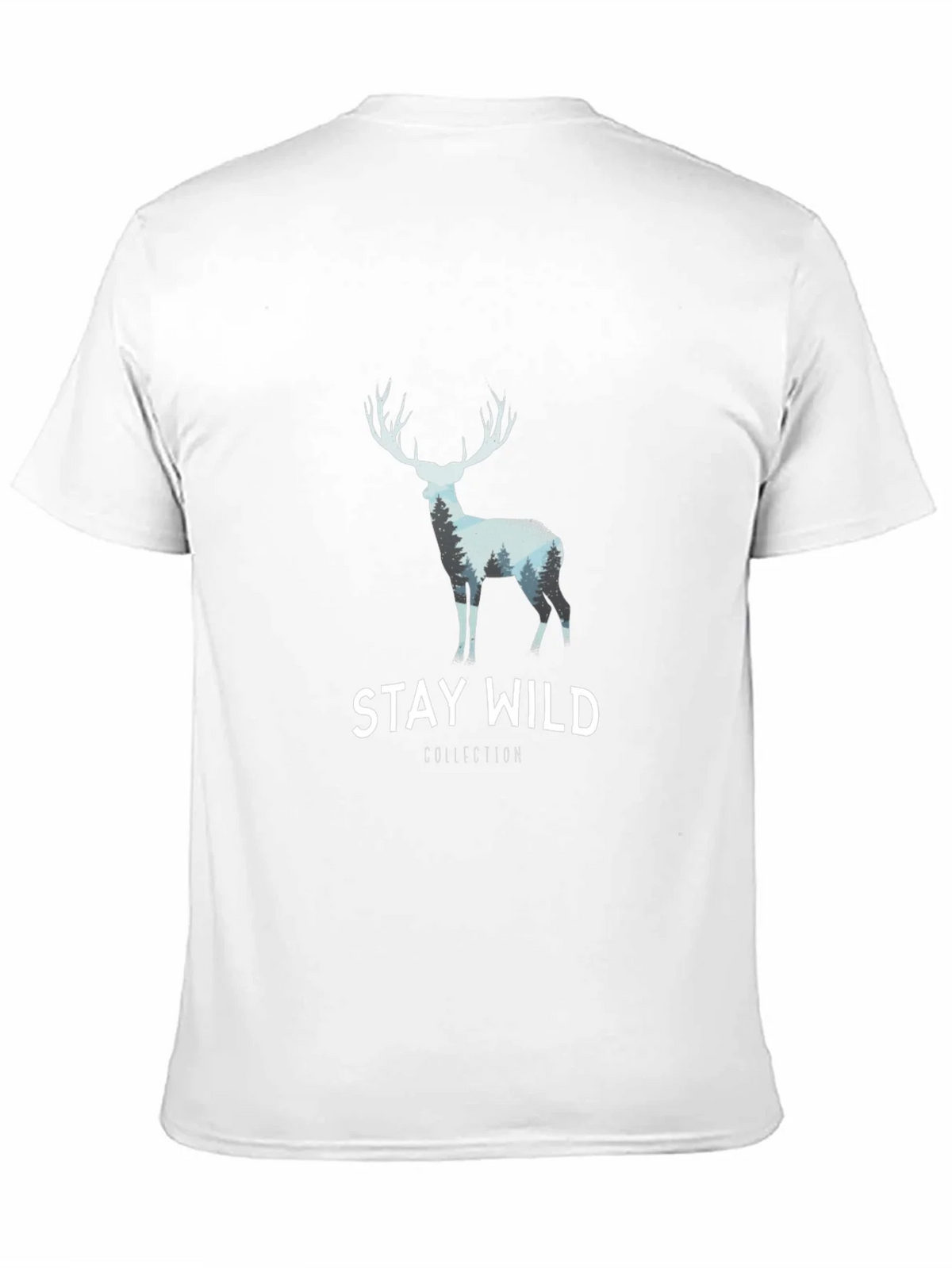 Stay Wild Graphic Tee - Deer Antler Design product image 2