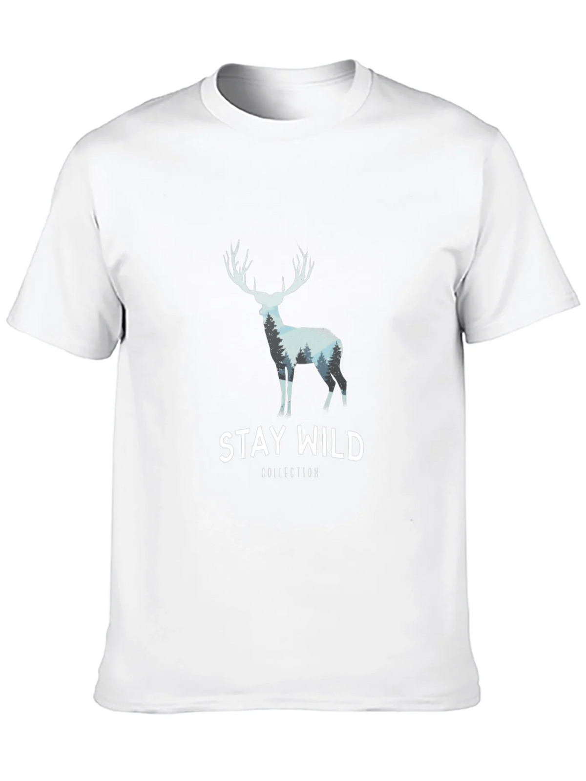 Stay Wild Graphic Tee - Deer Antler Design product image 12