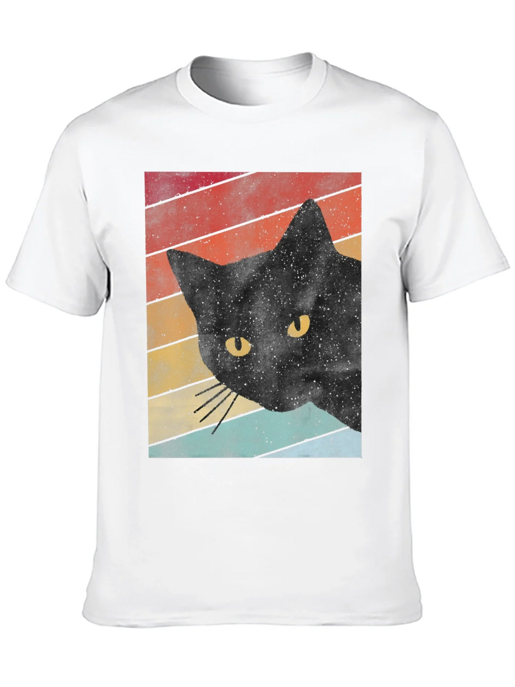 Retro Black Cat T-Shirt product image 12