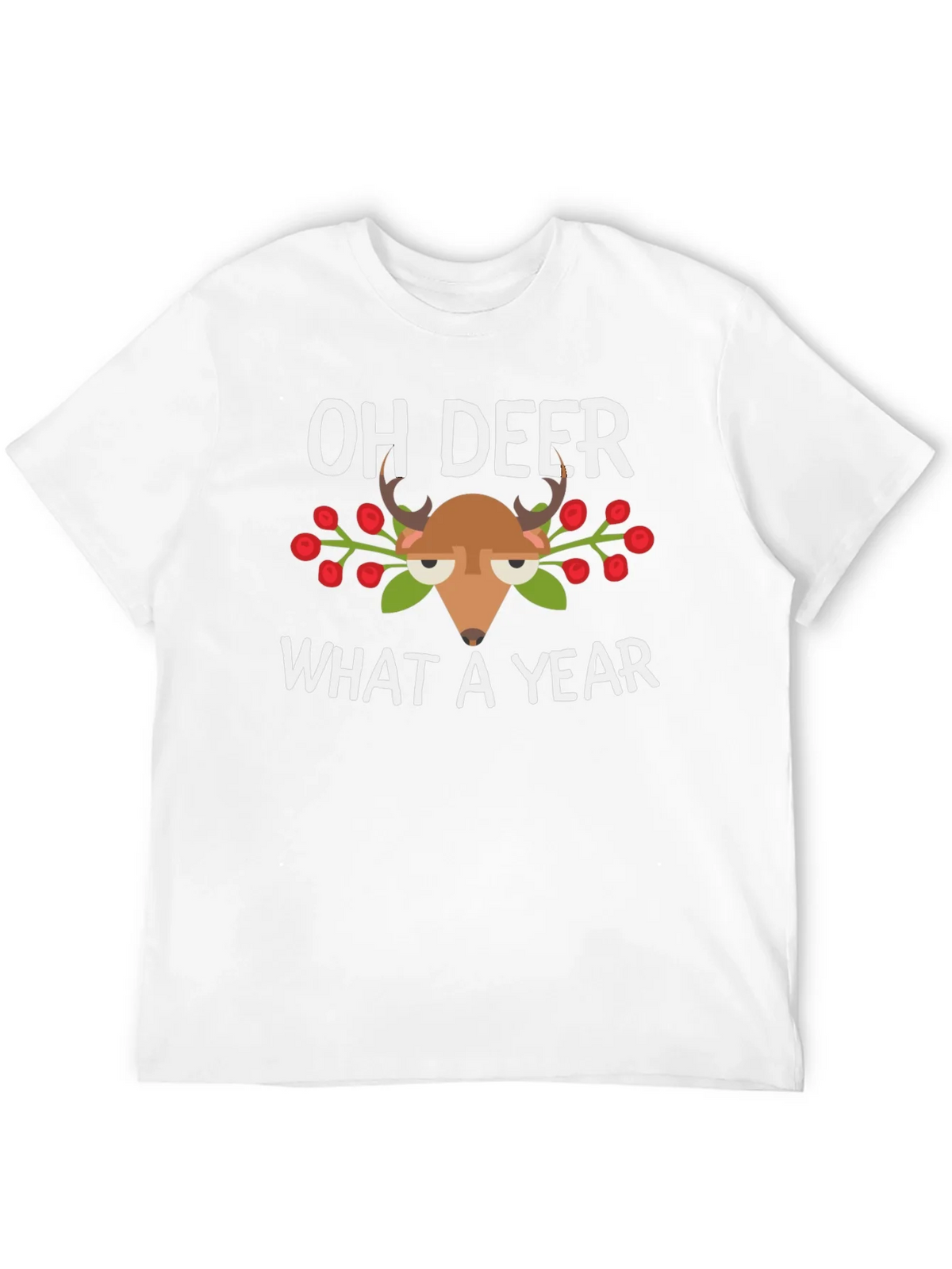 Oh Deer What a Year T-Shirt product image 3