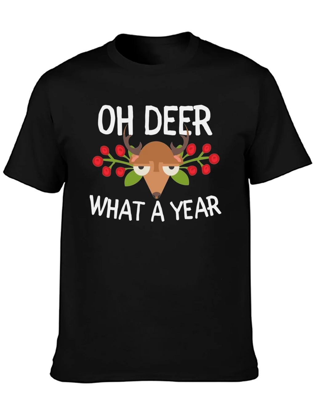 Oh Deer What a Year T-Shirt product image 6