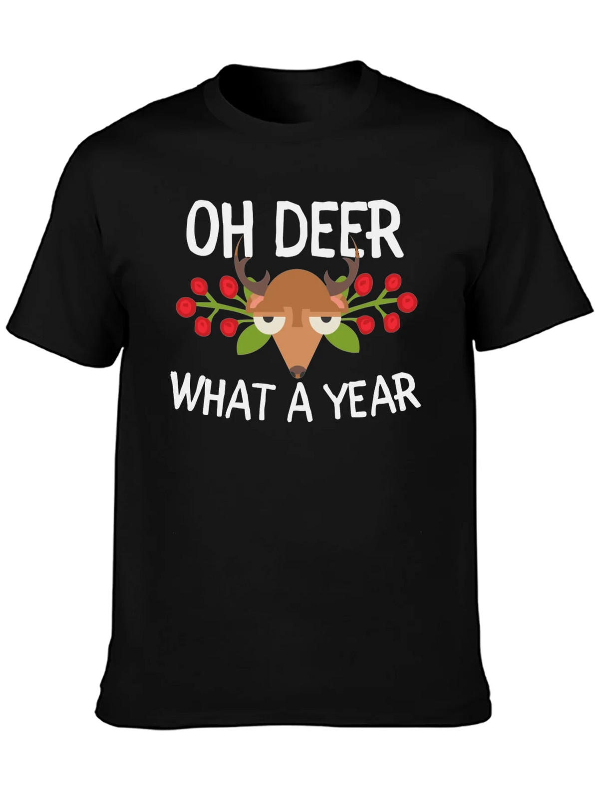 Oh Deer What a Year T-Shirt product image 6