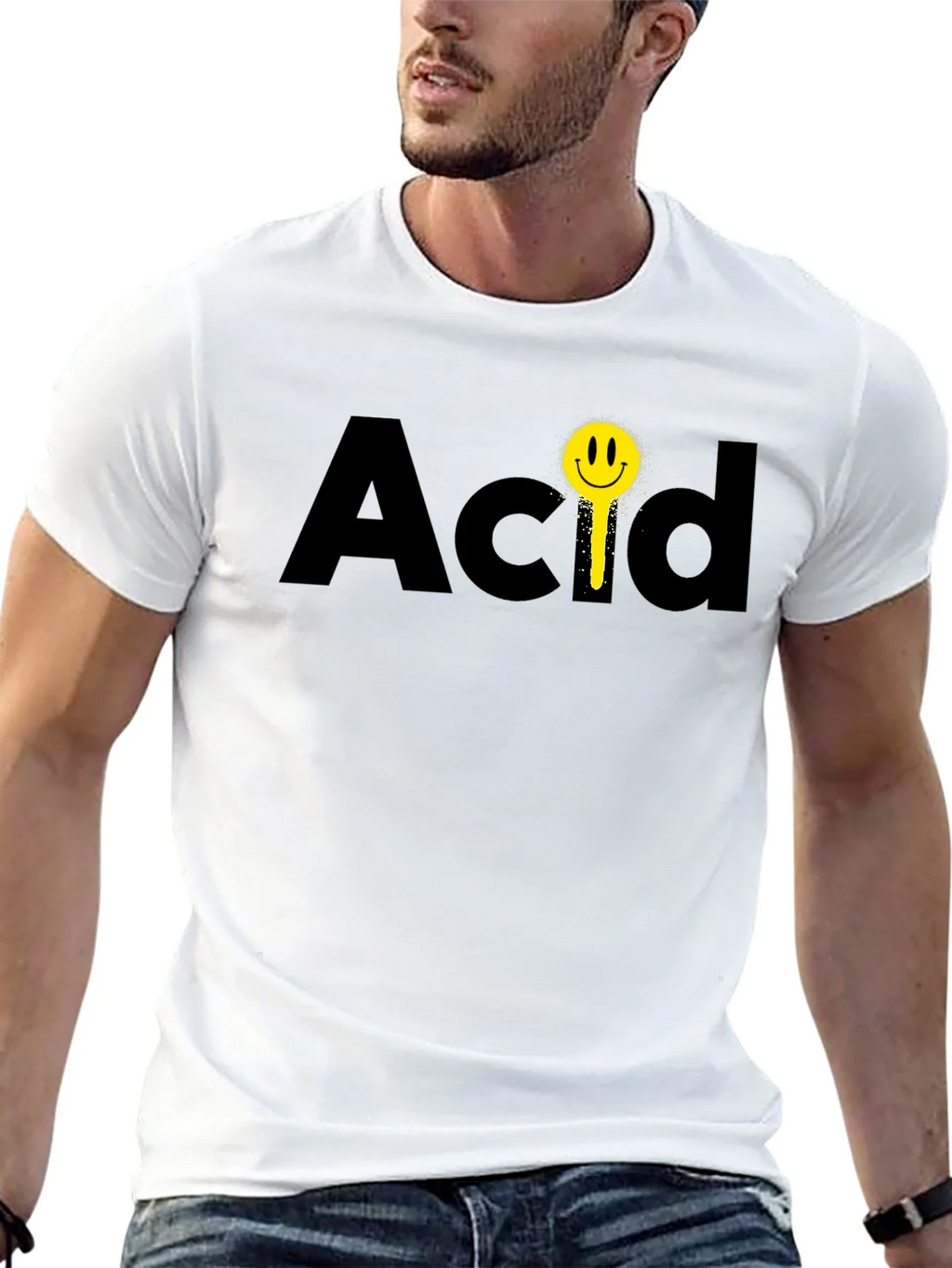 Acid Smiley Face T-Shirt product image 4