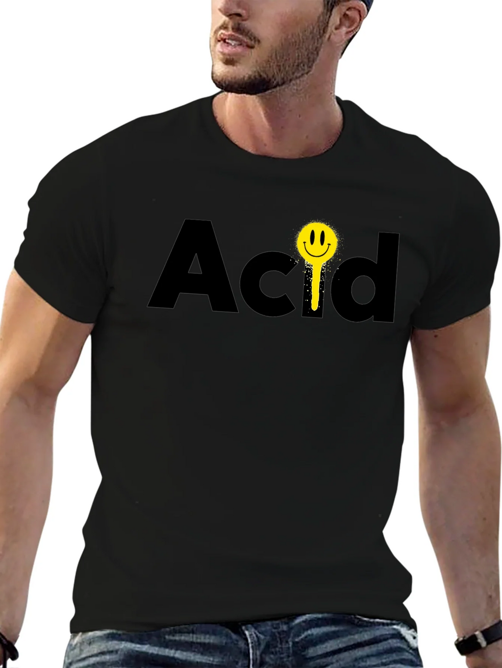Acid Smiley Face T-Shirt product image 9
