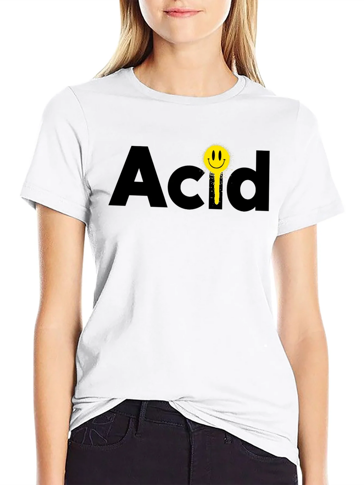 Acid Smiley Face T-Shirt product image 11