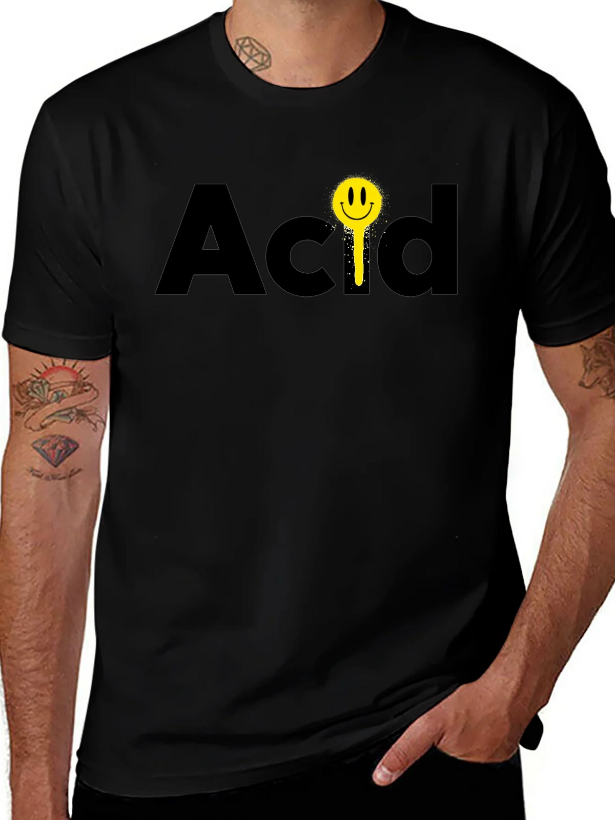 Acid Smiley Face T-Shirt product image 1