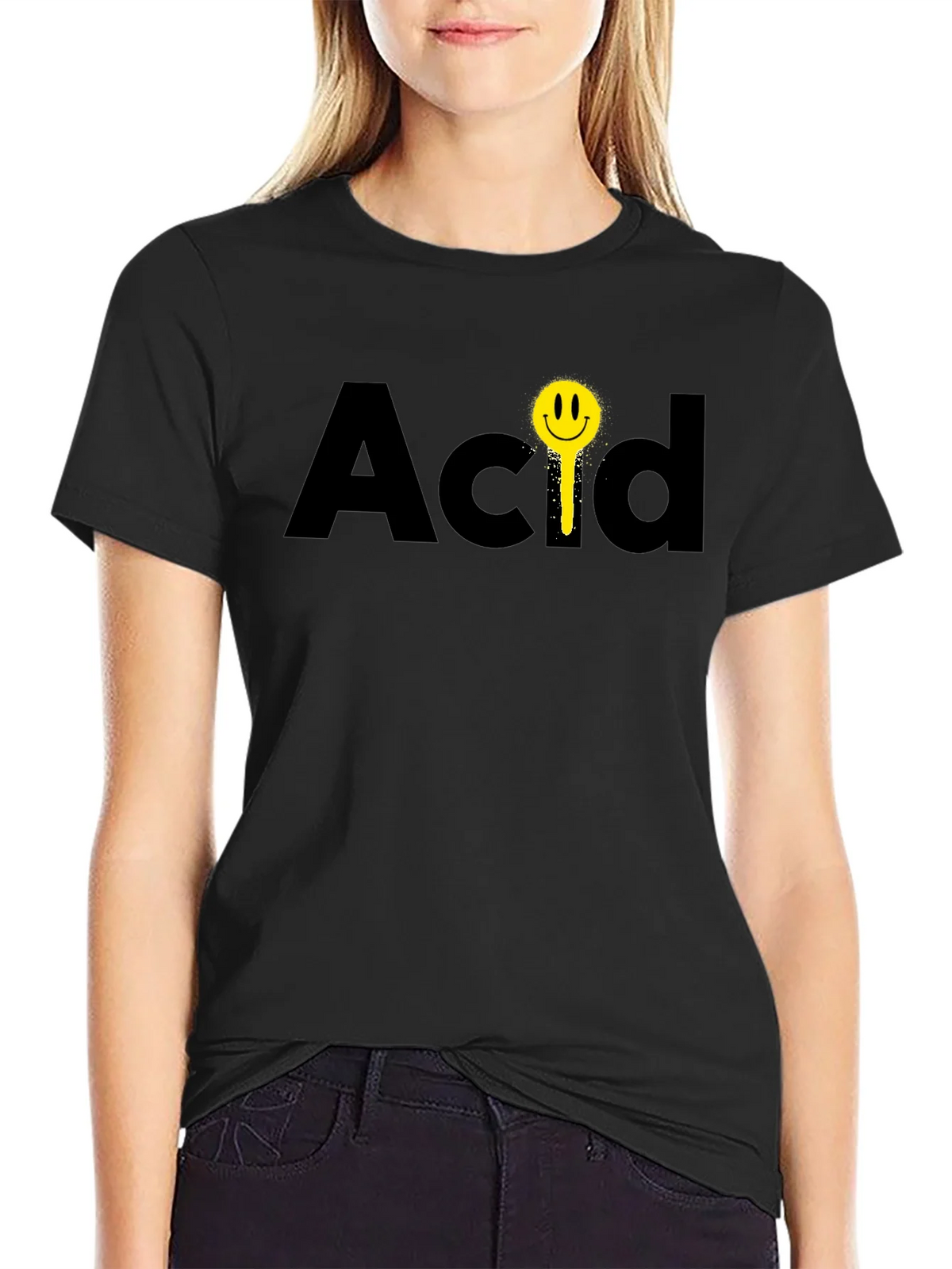 Acid Smiley Face T-Shirt product image 5