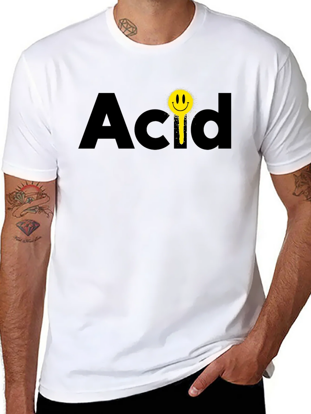 Acid Smiley Face T-Shirt product image 10