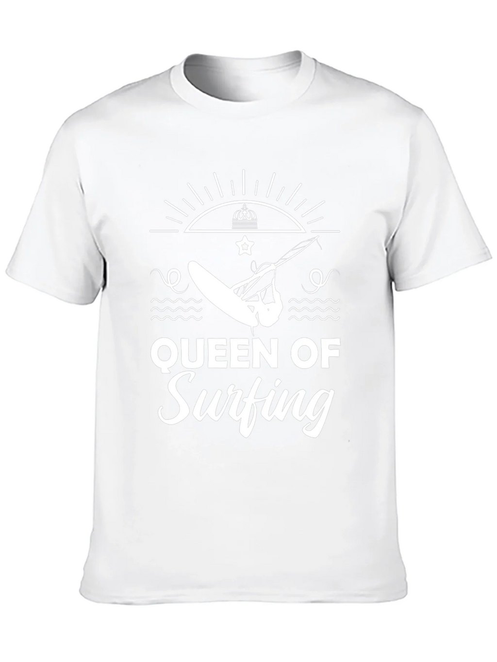 Queen of Surfing Black Graphic Tee product image 12