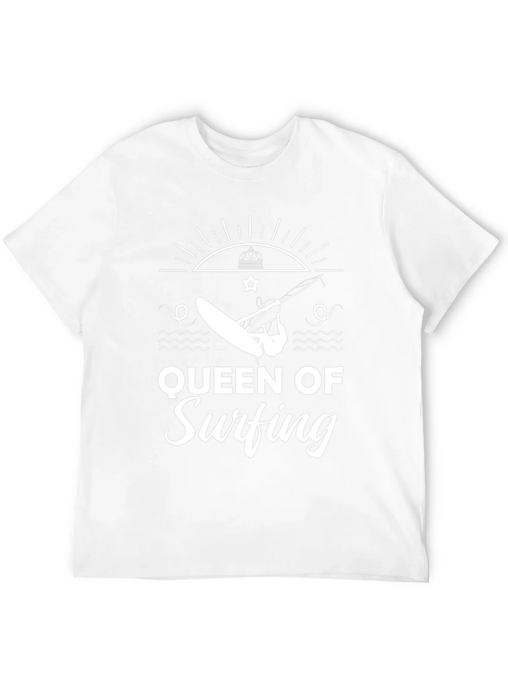 Queen of Surfing Black Graphic Tee product image 3