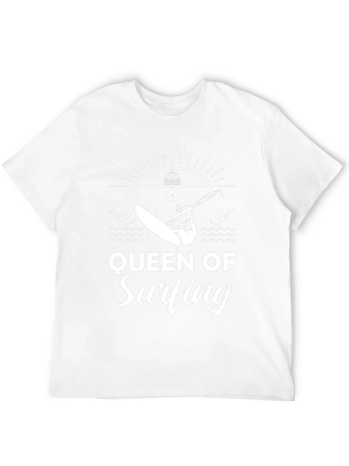 Queen of Surfing Black Graphic Tee product image 3