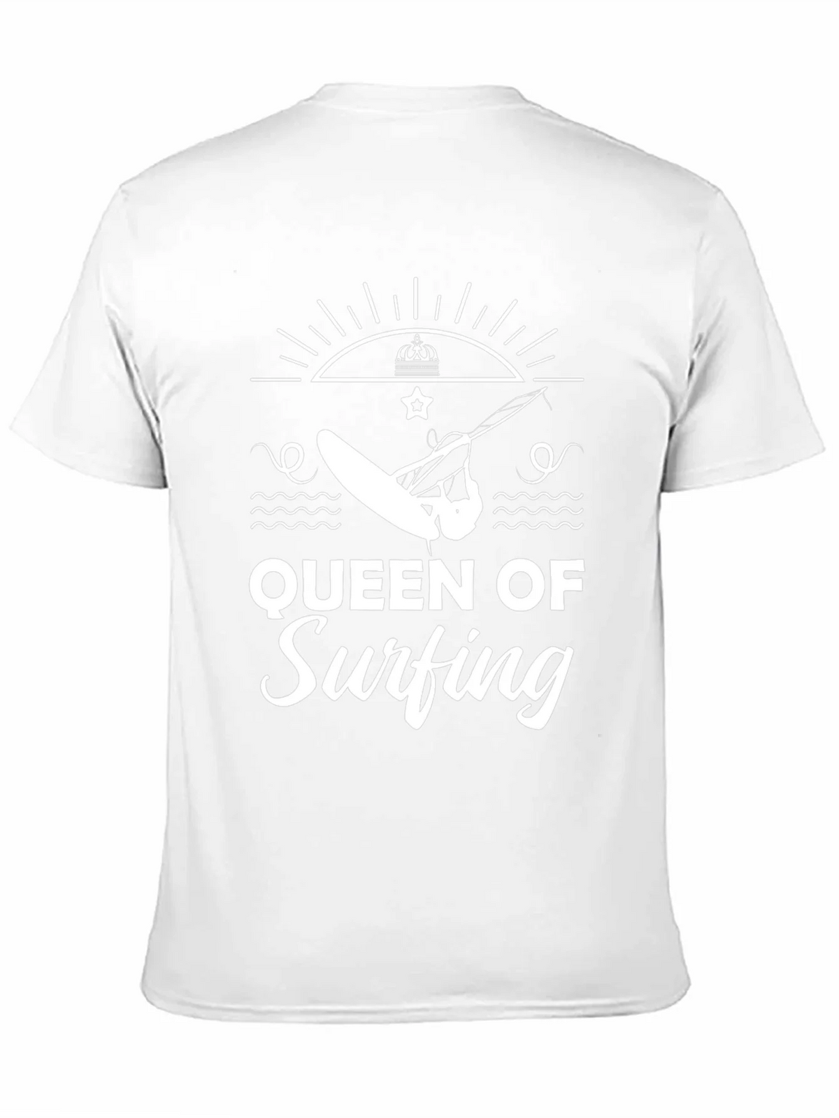 Queen of Surfing Black Graphic Tee product image 2