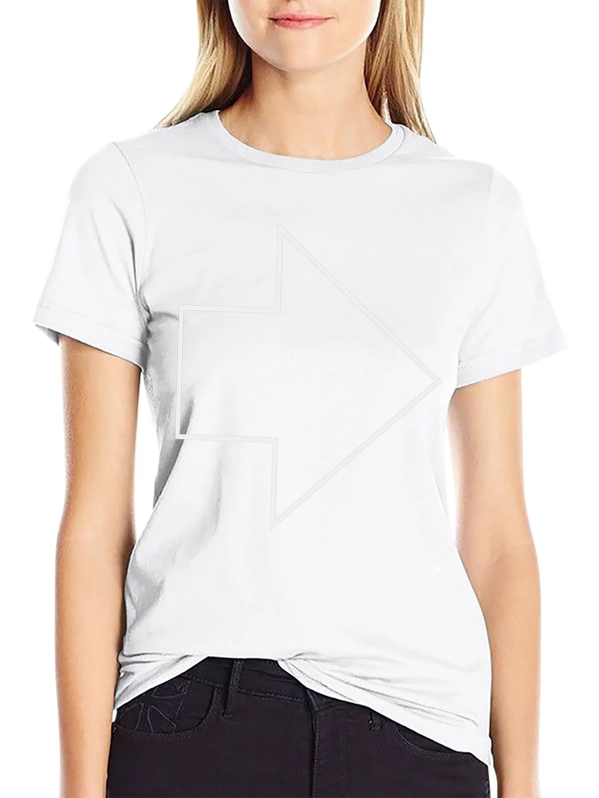 Arrow Graphic Tee - Modern Minimalist Design product image 11