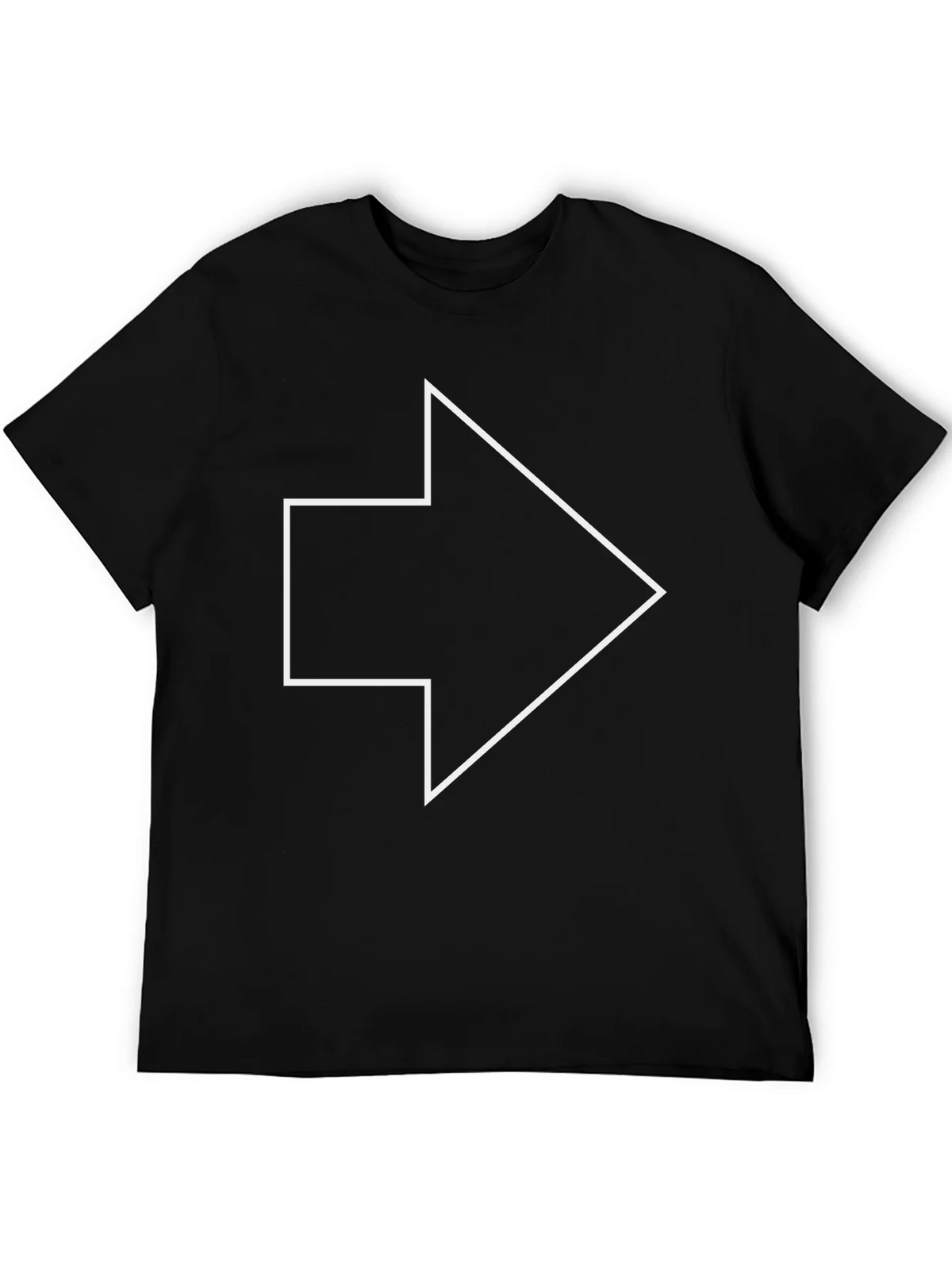 Arrow Graphic Tee - Modern Minimalist Design product image 8