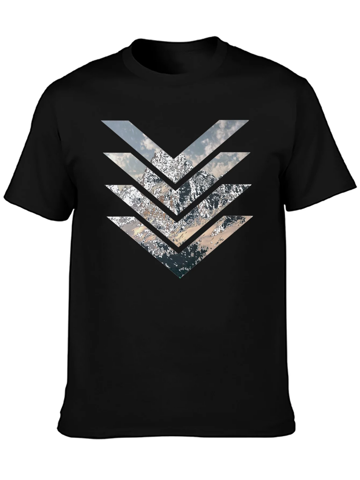 Mountain Arrow T-Shirt - Stylish Geometric Design product image 6