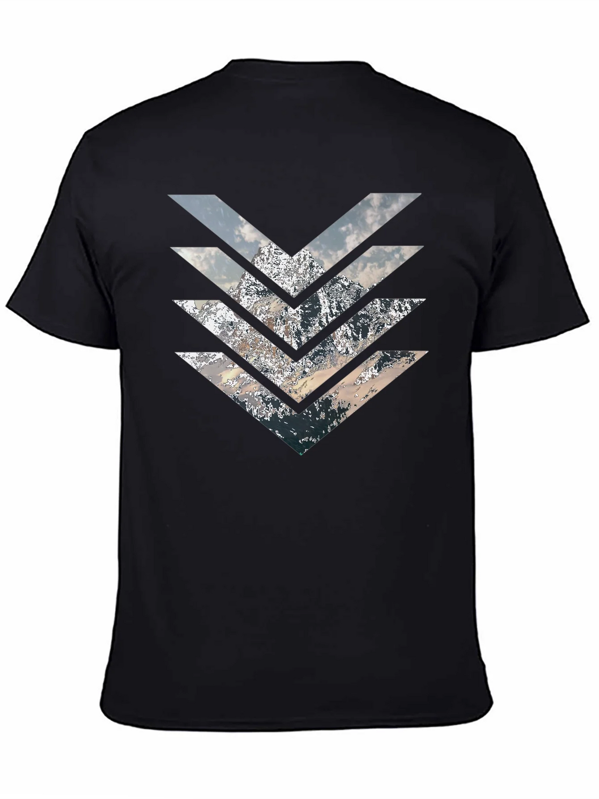 Mountain Arrow T-Shirt - Stylish Geometric Design product image 7