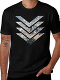 Mountain Arrow T-Shirt - Stylish Geometric Design product image 1