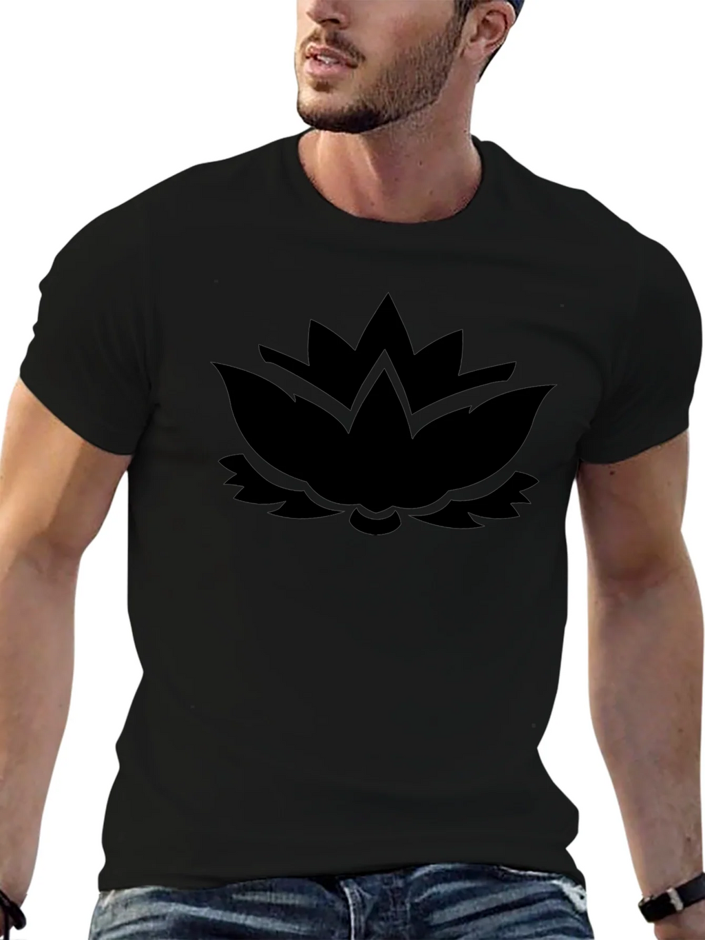 Black Lotus Graphic Tee - Modern Comfort product image 9