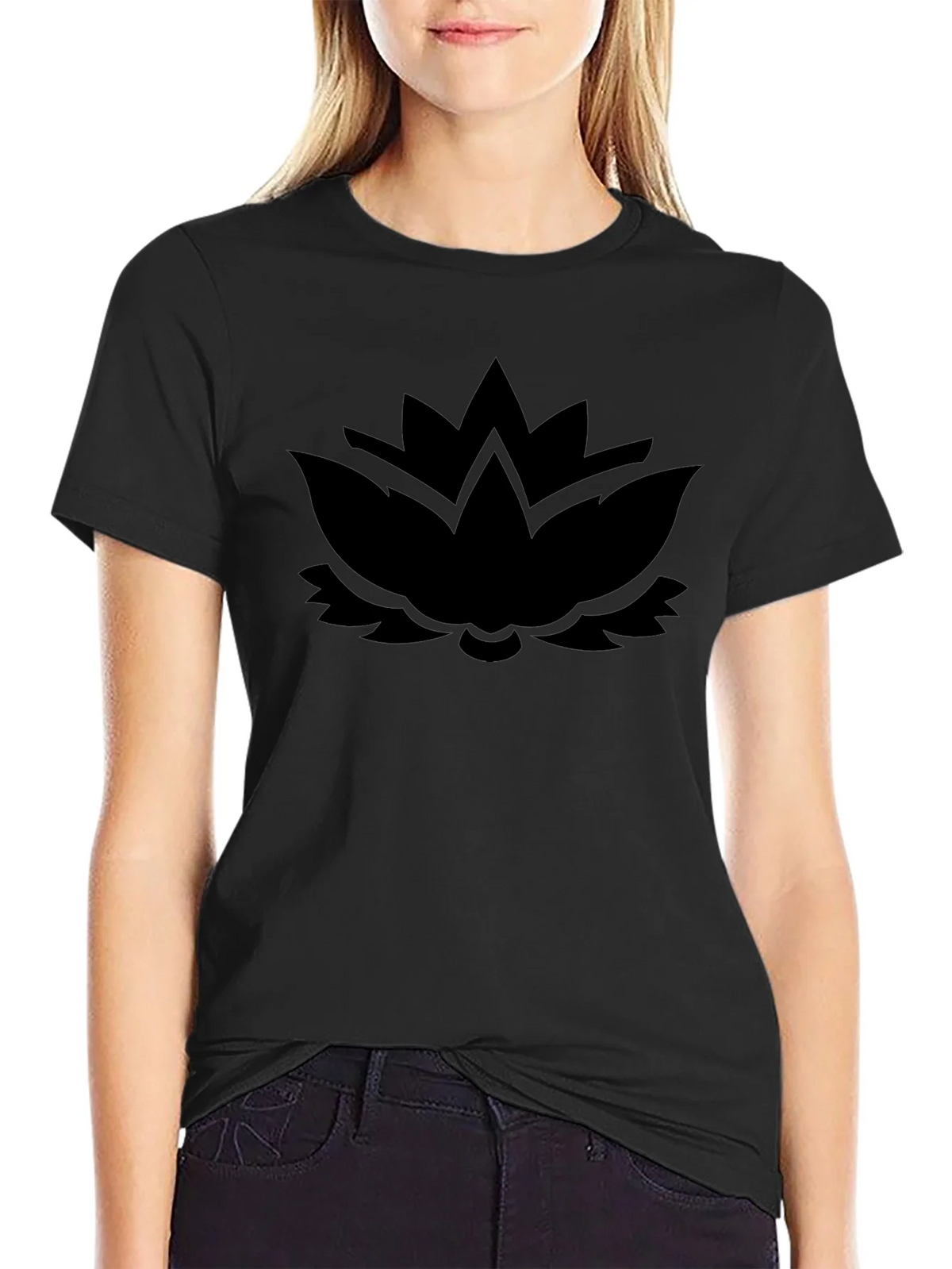 Black Lotus Graphic Tee - Modern Comfort product image 5