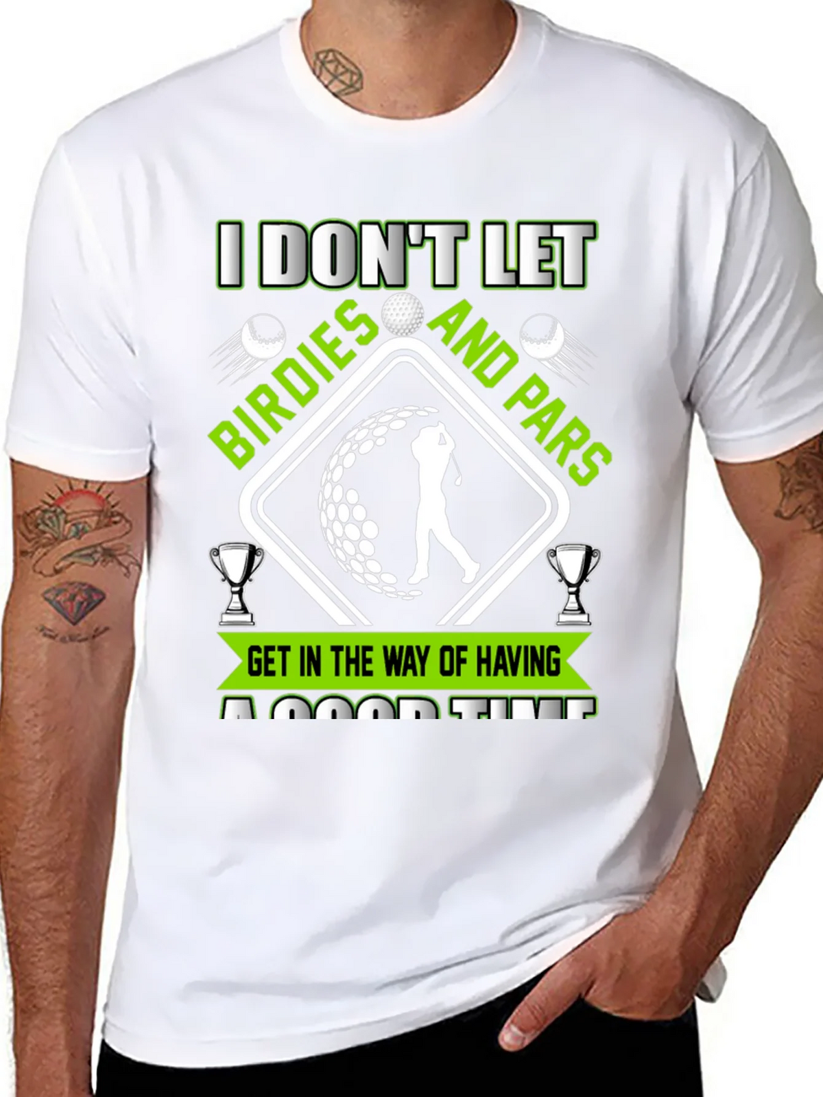 Golf Lovers T-Shirt: Birdies & Pars product image 9