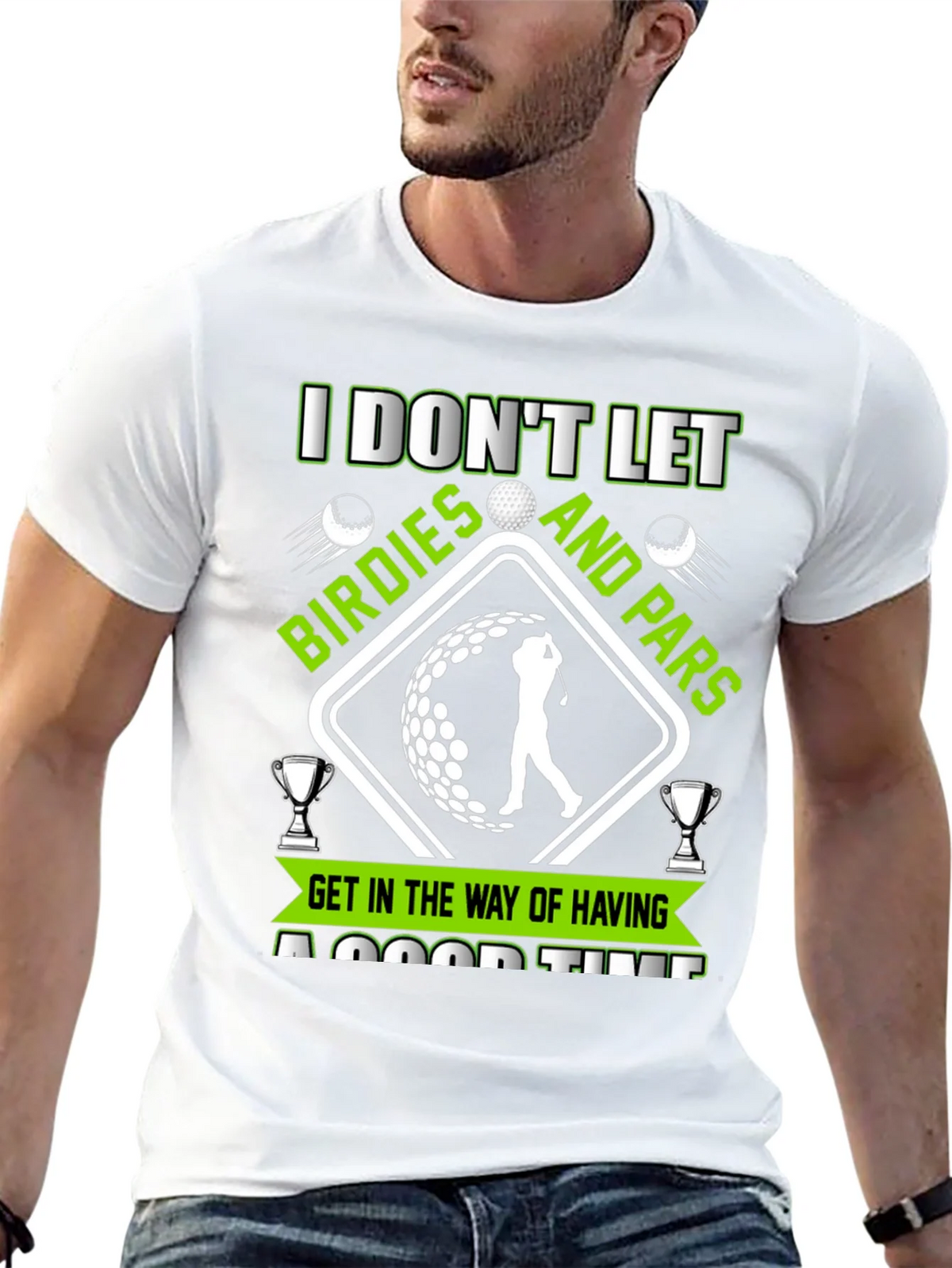 Golf Lovers T-Shirt: Birdies & Pars product image 3